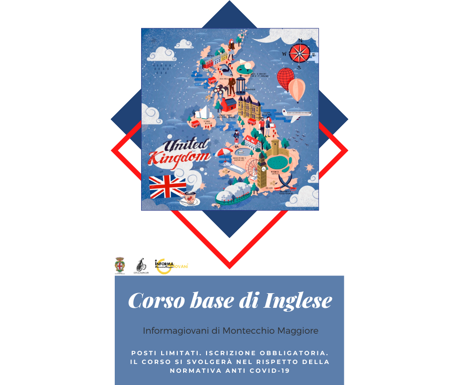 CORSO BASE DI INGLESE. APERTE LE ISCRIZIONI Progetto Giovani Montecchio Maggiore CORSO BASE DI INGLESE. APERTE LE ISCRIZIONI Progetto Giovani Montecchio Maggiore