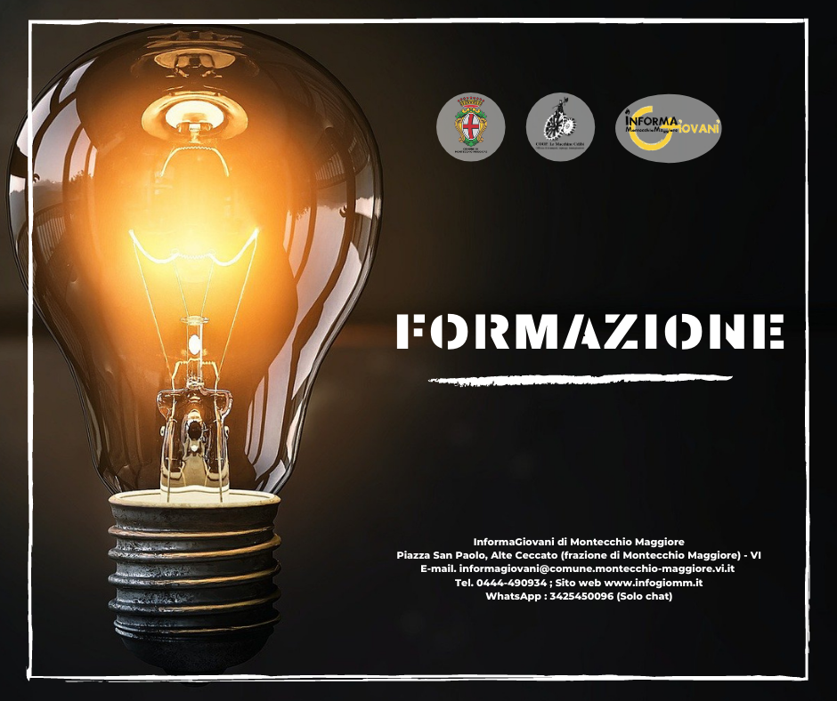 ACADEMY OPERATORI CNC percorso formativo gratuito Progetto Giovani Montecchio Maggiore ACADEMY OPERATORI CNC percorso formativo gratuito Progetto Giovani Montecchio Maggiore