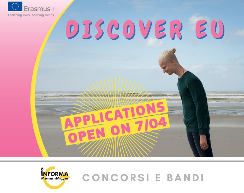 DiscoverEU. Pass per esplorare le meraviglie del nostro continente! Progetto Giovani Montecchio Maggiore DiscoverEU. Pass per esplorare le meraviglie del nostro continente! Progetto Giovani Montecchio Maggiore