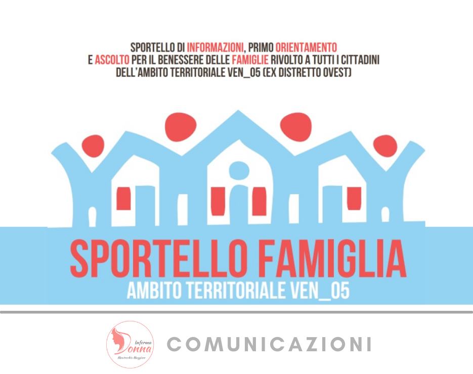 Sportello Famiglia, sedi e orari Progetto Giovani Montecchio Maggiore Sportello Famiglia, sedi e orari Progetto Giovani Montecchio Maggiore