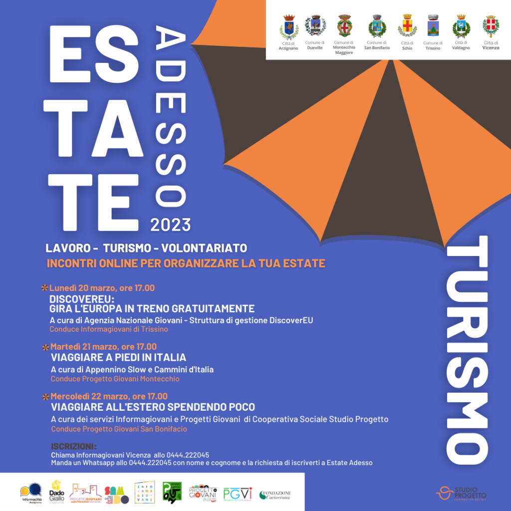 ESTATE ADESSO – Appuntamenti online per organizzare l’estate