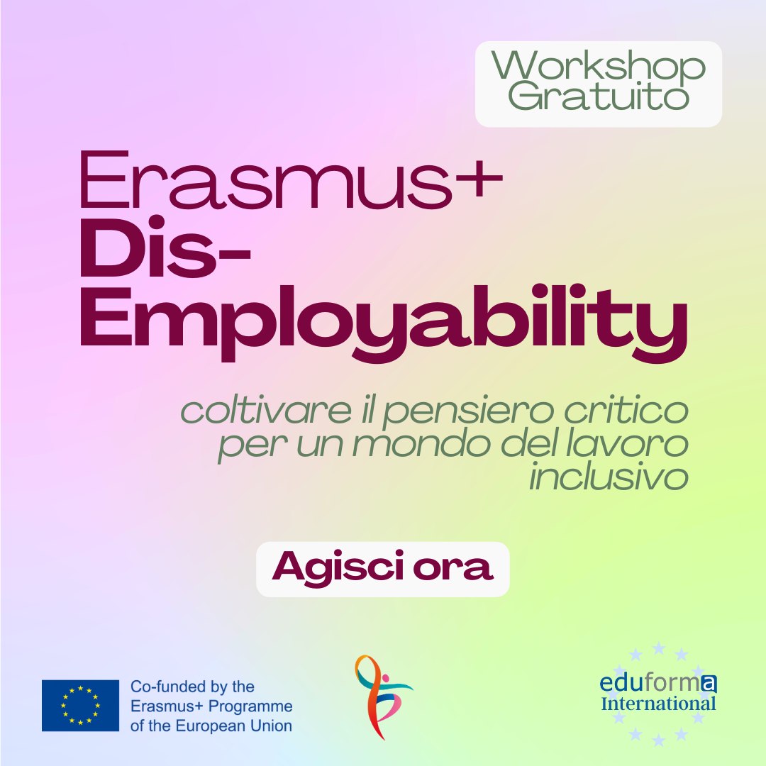 Workshop Dis-Employability Progetto Giovani Montecchio Maggiore