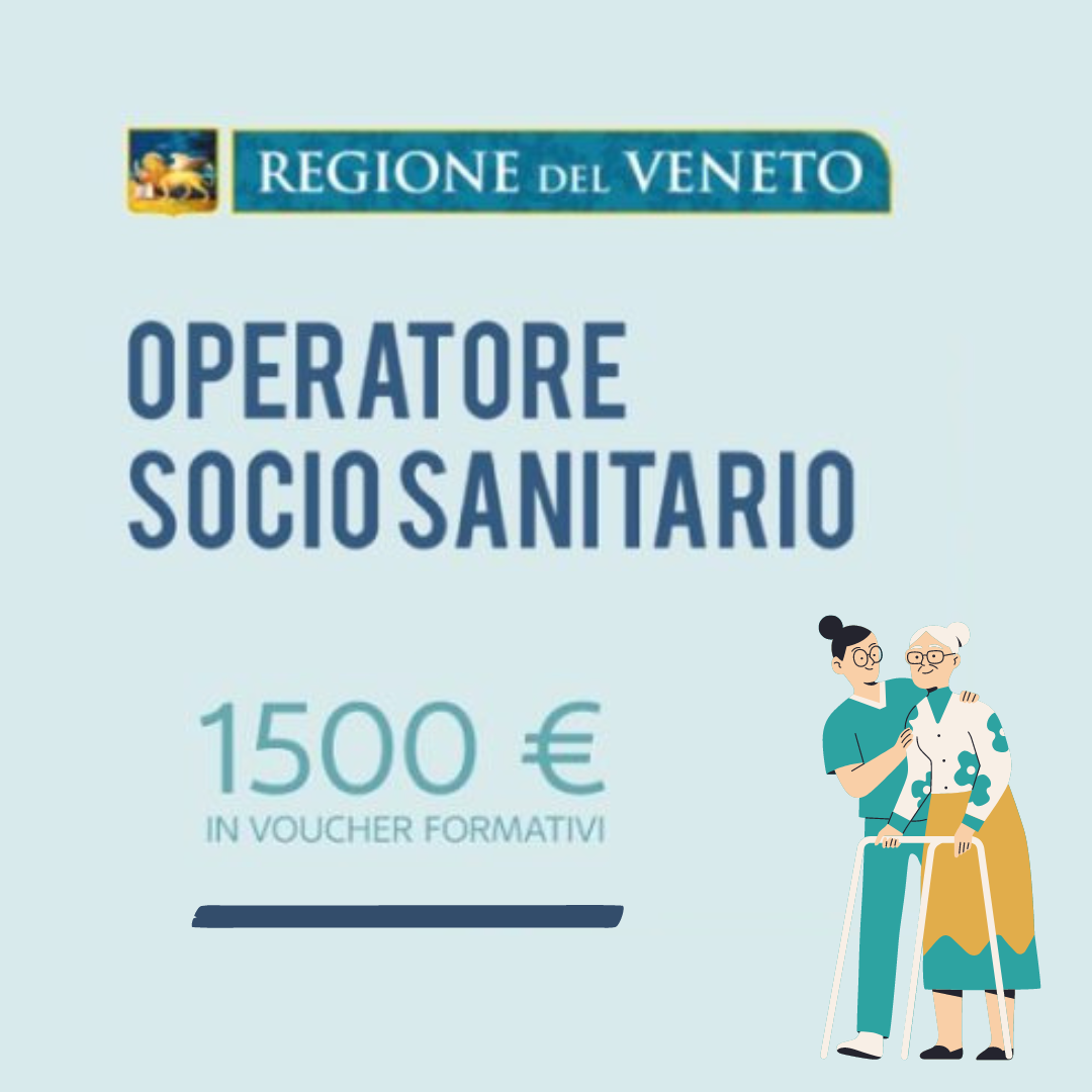 VOUCHER DI 1500€ PER CORSI OSS IN VENETO Progetto Giovani Montecchio Maggiore