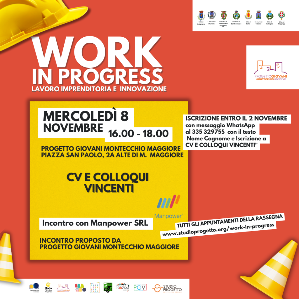 Home Progetto Giovani Montecchio Maggiore