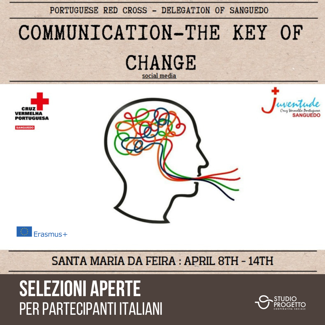 COMMUNICATION - THE KEY OF CHANGE | Training Course in Portogallo Progetto Giovani Montecchio Maggiore