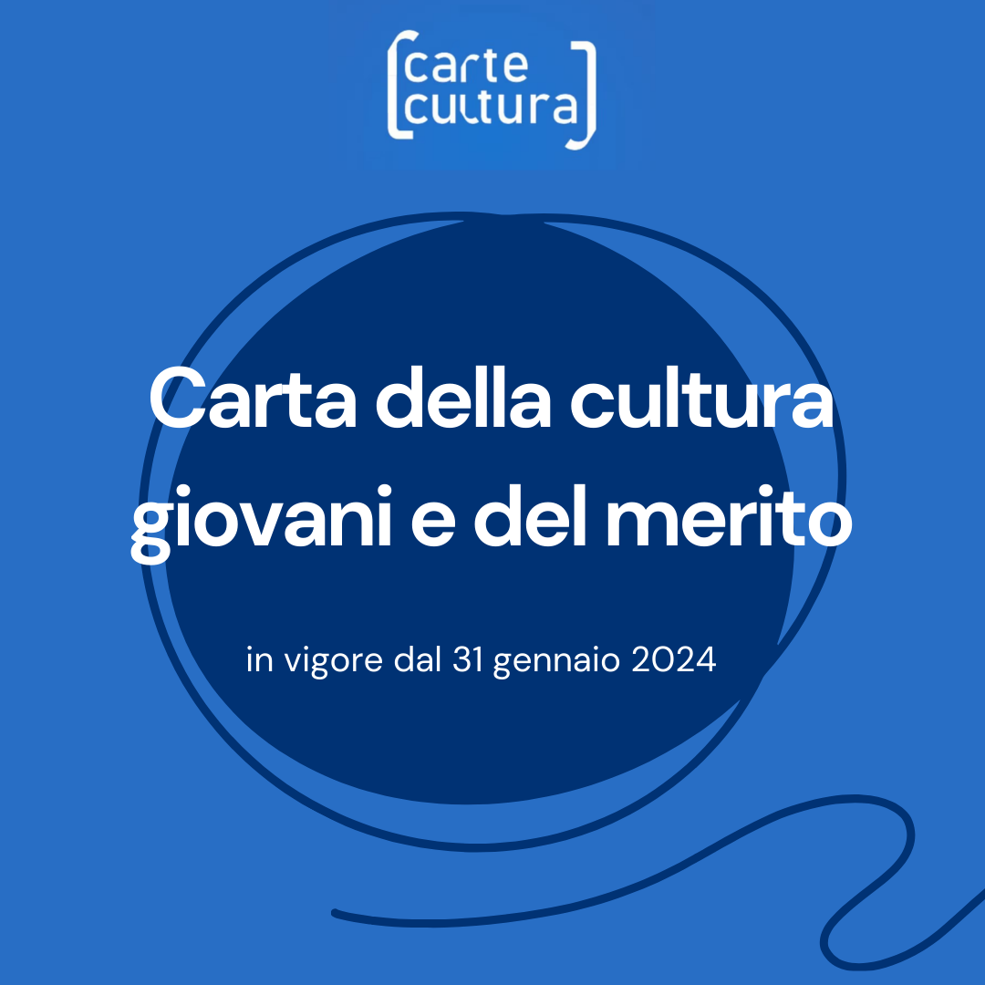 CARTA DELLA CULTURA GIOVANI E DEL MERITO Progetto Giovani Montecchio Maggiore