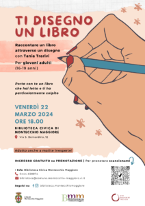 TI DISEGNO UN LIBRO - Raccontare un libro attraverso un disegno Progetto Giovani Montecchio Maggiore