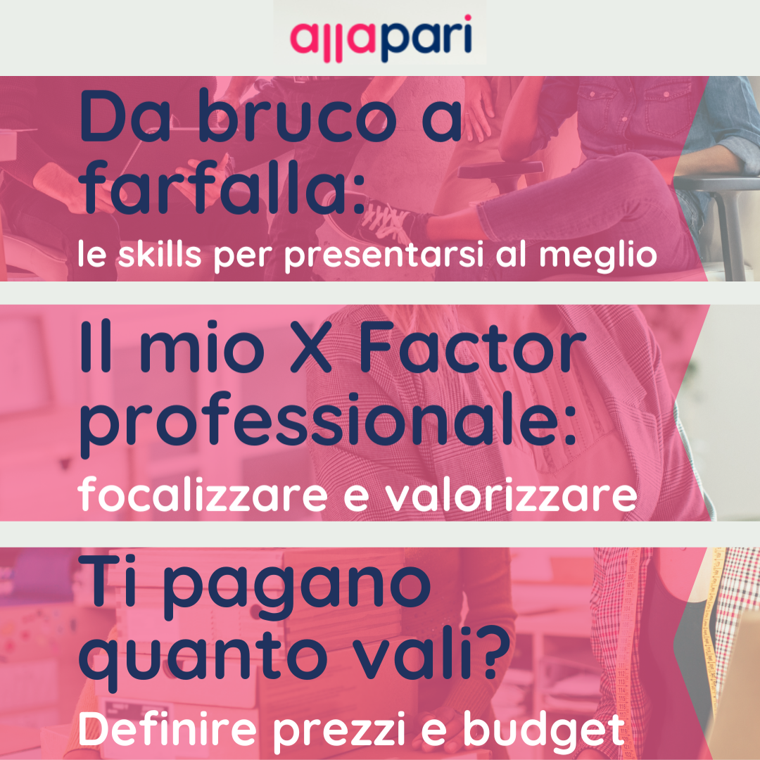 PERCORSI DI EMPOWERMENT GRATUITI - ALLA PARI Progetto Giovani Montecchio Maggiore